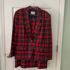 Pendleton blazer and skirt set